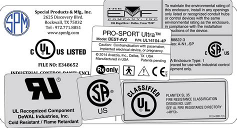 csa markings and labels